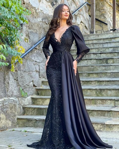 scoop neck long sleeves muslim evening dresses lace aappliques sweep train satin dubai arabic forma prom gowns, Black;red
scoop neck long sleeves muslim evening dresses lace aappliques sweep train satin dubai arabic forma prom gowns, Black;red