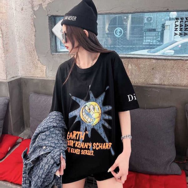 spring / summer 2022 new cd planet printed letters short ins men's and women's loose casual round neck half sleeve t-shirt high, White;black
spring / summer 2022 new cd planet printed letters short ins men's and women's loose casual round neck half sleeve t-shirt high, White;black