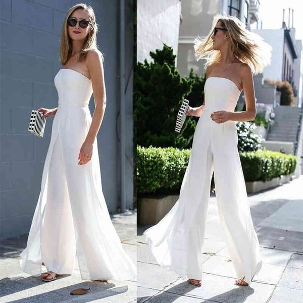 women's jumpsuits & rompers middle waist suspender loose jumpsuit white waistless chiffon casual pants for commuting, Black;white
women's jumpsuits & rompers middle waist suspender loose jumpsuit white waistless chiffon casual pants for commuting, Black;white
