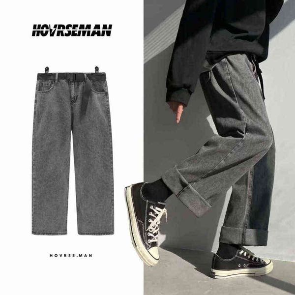 blue/grey belt jeans men fashion retro casual straight jeans men streetwear loose hip hop denim pants mens trousers -3xl t220726
blue/grey belt jeans men fashion retro casual straight jeans men streetwear loose hip hop denim pants mens trousers -3xl t220726