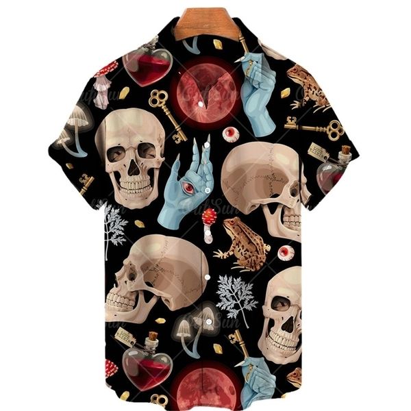 hawaiian shirt men summer skull print shirts for men 3d mens shirts fashion single row back cuban collar summer 5xl 220527, White;black
hawaiian shirt men summer skull print shirts for men 3d mens shirts fashion single row back cuban collar summer 5xl 220527, White;black