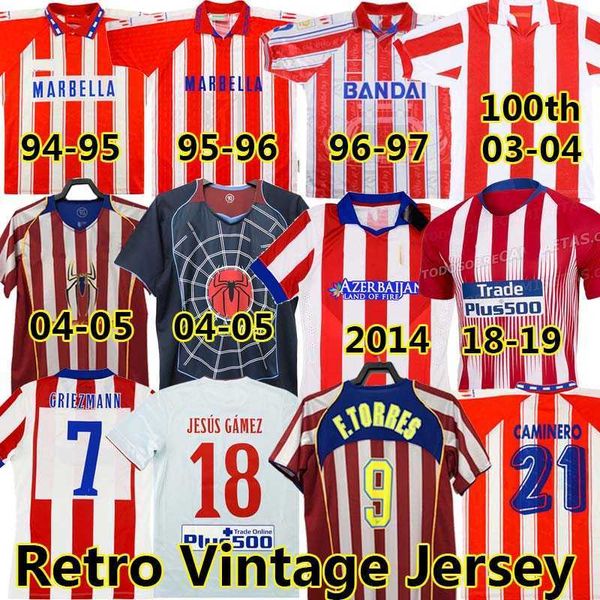 retro 2004 2005 atletico soccer jerseys #9 f.torres 1994 95 96 97 2013 14 15 caminero griezmann gabi home vintage classic football shirt, Black;yellow
retro 2004 2005 atletico soccer jerseys #9 f.torres 1994 95 96 97 2013 14 15 caminero griezmann gabi home vintage classic football shirt, Black;yellow