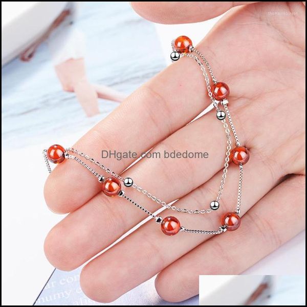 charm bracelets jewelry exquisite double layer women garnet fashion chain crystal pendants bracelet d2i, Golden;silver
charm bracelets jewelry exquisite double layer women garnet fashion chain crystal pendants bracelet d2i, Golden;silver