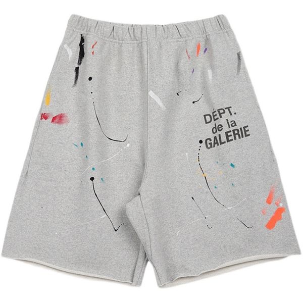 shorts designer gallerydepts gary vintage washed and used splash lettered print men's and women's loose capris shorts fashion, White;black
shorts designer gallerydepts gary vintage washed and used splash lettered print men's and women's loose capris shorts fashion, White;black