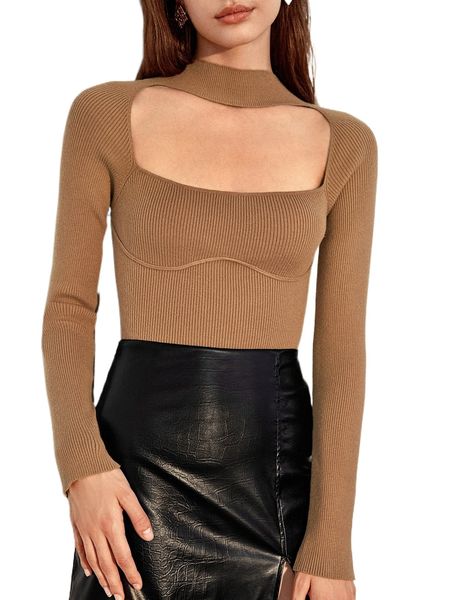 choker neck raglan sleeve sweater o8eh#, White;black
choker neck raglan sleeve sweater o8eh#, White;black