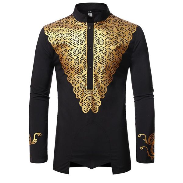 ethnic clothing mens african dashiki dress shirts luxury metallic gold printed mandarin collar shirt men streetwear casual clothes xxl, Red
ethnic clothing mens african dashiki dress shirts luxury metallic gold printed mandarin collar shirt men streetwear casual clothes xxl, Red