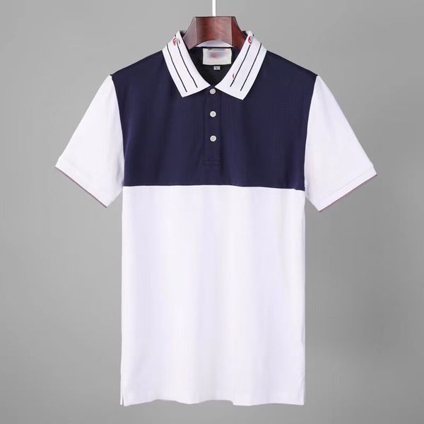 lapel polo shirt embroidered splice short sleeve men and women couples polo shirt casual designer tees solid color 2022 new spring/summer, White;black
lapel polo shirt embroidered splice short sleeve men and women couples polo shirt casual designer tees solid color 2022 new spring/summer, White;black