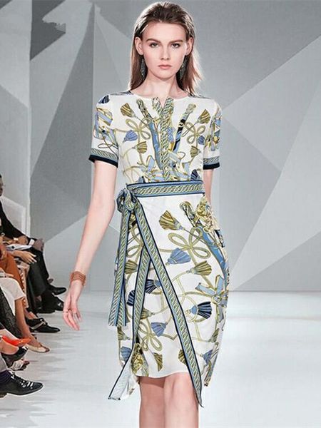 new fashion vintage print office dress women o-neck short sleeve high waist lace-up split irregular bodycon summer dresses, Gray
new fashion vintage print office dress women o-neck short sleeve high waist lace-up split irregular bodycon summer dresses, Gray