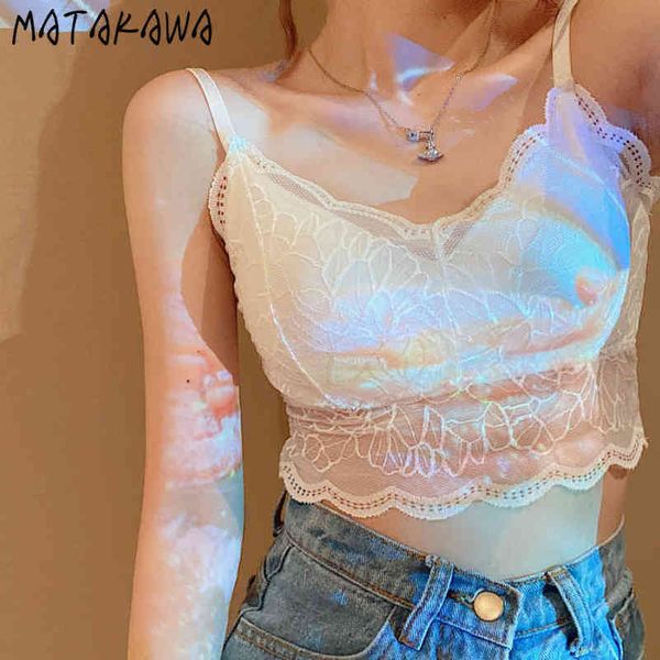 tank women white camisole with chest pad crop s spring summer korean slim short lace womens tube 210506
tank women white camisole with chest pad crop s spring summer korean slim short lace womens tube 210506