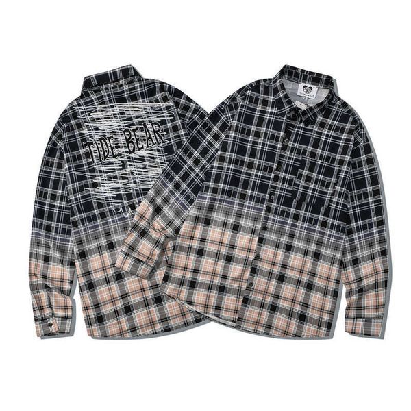 2021 autumn gradient colorful graffiti pattern shirt europe america men women long sleeve casual hip hop cotton streetwear, White;black
2021 autumn gradient colorful graffiti pattern shirt europe america men women long sleeve casual hip hop cotton streetwear, White;black