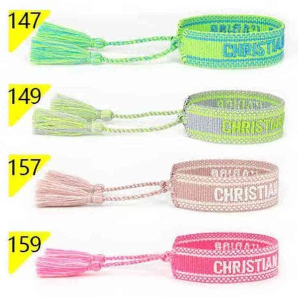 brand fashion classic bangles jewelry men women handmade cotton signture embroidery bracelet designers woven bangle fabrics luxury bracelets, Black
brand fashion classic bangles jewelry men women handmade cotton signture embroidery bracelet designers woven bangle fabrics luxury bracelets, Black