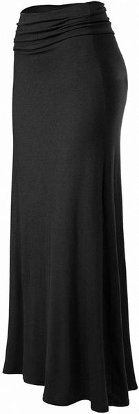 women's basic foldable high waist regular and plus size maxi skirts 18d3#, Black;gray
women's basic foldable high waist regular and plus size maxi skirts 18d3#, Black;gray