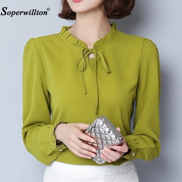 feminine blouses shirt chiffon blouse long sleeve ruffle collar fashion clothing plus size xxxl y200402, White
feminine blouses shirt chiffon blouse long sleeve ruffle collar fashion clothing plus size xxxl y200402, White