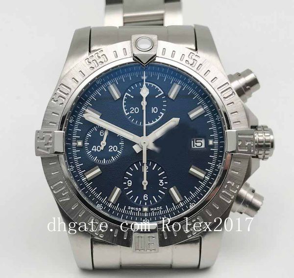 men's luxury products wristwatches steel oxf factory black blue dial sapphire crystal automatic chronograph racing mens eta 7750 watch, Slivery;brown
men's luxury products wristwatches steel oxf factory black blue dial sapphire crystal automatic chronograph racing mens eta 7750 watch, Slivery;brown