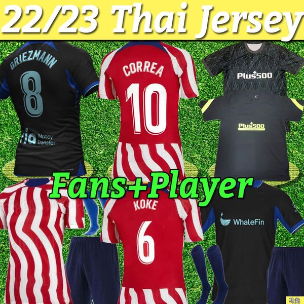 soccer jerseys 21 22 23 joao felix 2022 2023 m. llorente suarez correa camiseta football shirts uniforms men kids kit set griezmann r. de pa, Black;yellow
soccer jerseys 21 22 23 joao felix 2022 2023 m. llorente suarez correa camiseta football shirts uniforms men kids kit set griezmann r. de pa, Black;yellow