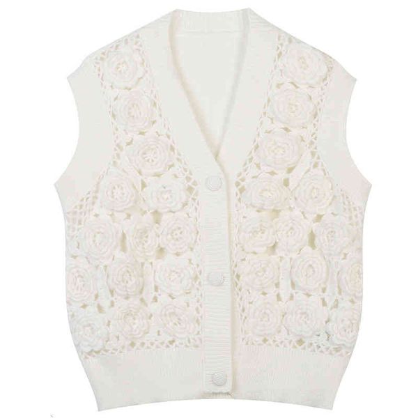 women's tanks & camis autumn and winter women's v-neck long sleeve vest solid color hook flower hollow out loose sweet knitted car, White
women's tanks & camis autumn and winter women's v-neck long sleeve vest solid color hook flower hollow out loose sweet knitted car, White