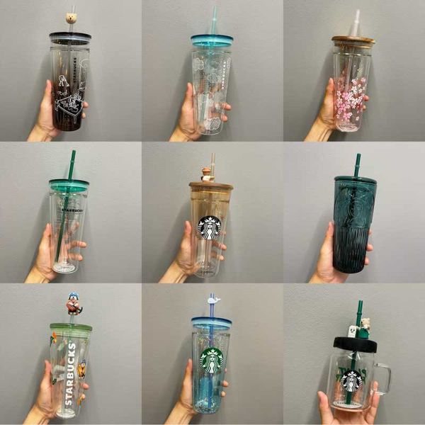 starbucks classic green coffee farmer mason bear large capacity wooden cover double glass straw cup water cup gift
starbucks classic green coffee farmer mason bear large capacity wooden cover double glass straw cup water cup gift
