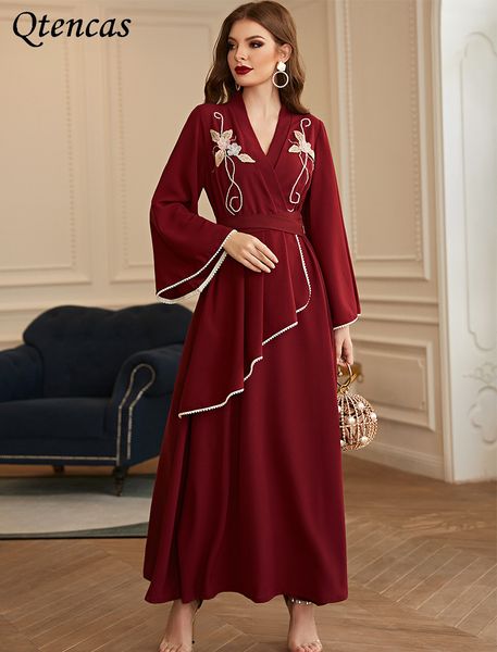 abaya dubai turkey muslim fashion hijab dress abayas for women caftan marocain islam clothing arabic evening dresses robe femme, Red
abaya dubai turkey muslim fashion hijab dress abayas for women caftan marocain islam clothing arabic evening dresses robe femme, Red