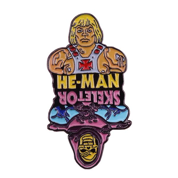 he-man skeletor flip pin new comedy duo brooch masterrs of universe badge the movie cartoon jewelry, Blue
he-man skeletor flip pin new comedy duo brooch masterrs of universe badge the movie cartoon jewelry, Blue