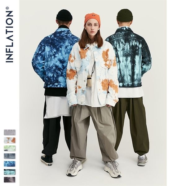 inflation design tie dye denim jacket men fw streetwear oversize jeans jacket men hip hop 100% cotton men outerwear 9745w 201114, Black;brown
inflation design tie dye denim jacket men fw streetwear oversize jeans jacket men hip hop 100% cotton men outerwear 9745w 201114, Black;brown