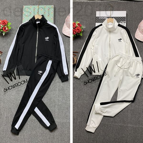 women's two piece pants designer autumn pure cotton sportswear women's fashion cardigan two piece suit european, White
women's two piece pants designer autumn pure cotton sportswear women's fashion cardigan two piece suit european, White