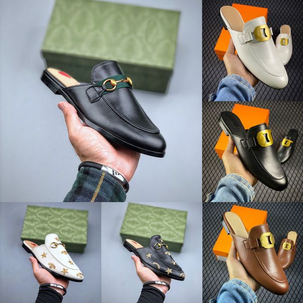 luxurys g paris womens outdoor lazy sandals slippers designers calfskin scuffs hardware saddle buckle comfortable ladies genuine leather low, Black
luxurys g paris womens outdoor lazy sandals slippers designers calfskin scuffs hardware saddle buckle comfortable ladies genuine leather low, Black
