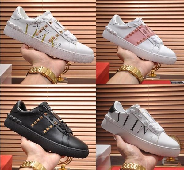 fashion casual shoes patchwork trendy sneakers punk rivets low men women genuine leather skateboard studded flat lace-up sport skateboarding, Black
fashion casual shoes patchwork trendy sneakers punk rivets low men women genuine leather skateboard studded flat lace-up sport skateboarding, Black