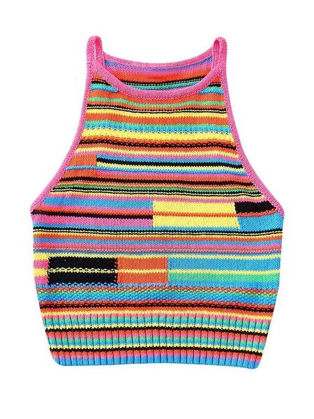 women's tanks & camis tangtangada 2022 women striped cropped sleeveless backless female knit be734women's, White
women's tanks & camis tangtangada 2022 women striped cropped sleeveless backless female knit be734women's, White