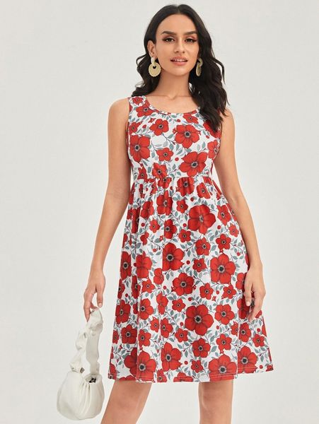 floral print smock dress c5ms#, Black;gray
floral print smock dress c5ms#, Black;gray