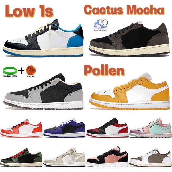 2022 low basketball shoes cactus mocha 1 1s sneakers crater black grey bred toe panda starfish fragment team red mens trainers men women
2022 low basketball shoes cactus mocha 1 1s sneakers crater black grey bred toe panda starfish fragment team red mens trainers men women