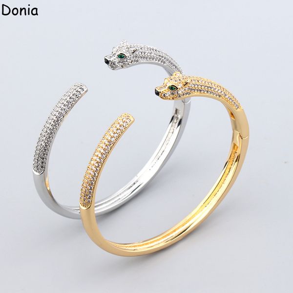 donia jewelry luxury open bangle european and american fashion exaggerated classic green eye leopard inlaid zircon bracelet ring set designe, Black
donia jewelry luxury open bangle european and american fashion exaggerated classic green eye leopard inlaid zircon bracelet ring set designe, Black