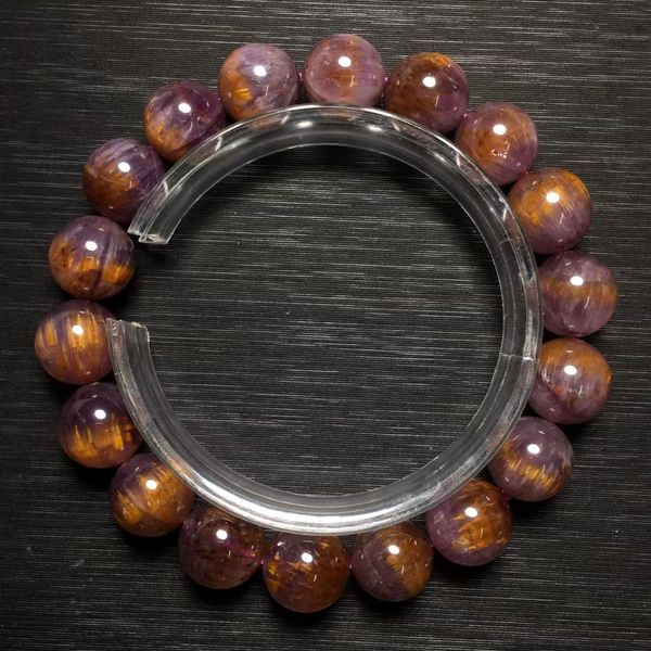 natural cacoxenite auralite 23 purple bracelet 11.4mm from canada gold rutilated women men round beads gold rutilated aaaaaa, Silver
natural cacoxenite auralite 23 purple bracelet 11.4mm from canada gold rutilated women men round beads gold rutilated aaaaaa, Silver