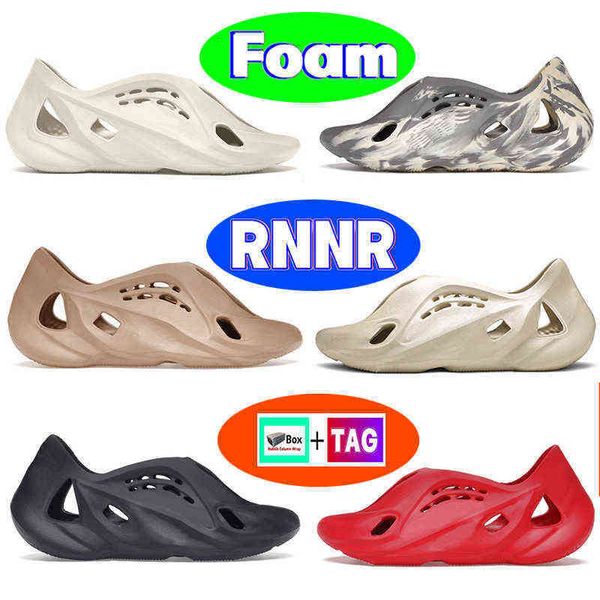 fashion 2022 foam runner sandals designer mens womens slippers ararat sand bone vermilion white mineral blue mx cream moon clay slides mist, Black
fashion 2022 foam runner sandals designer mens womens slippers ararat sand bone vermilion white mineral blue mx cream moon clay slides mist, Black