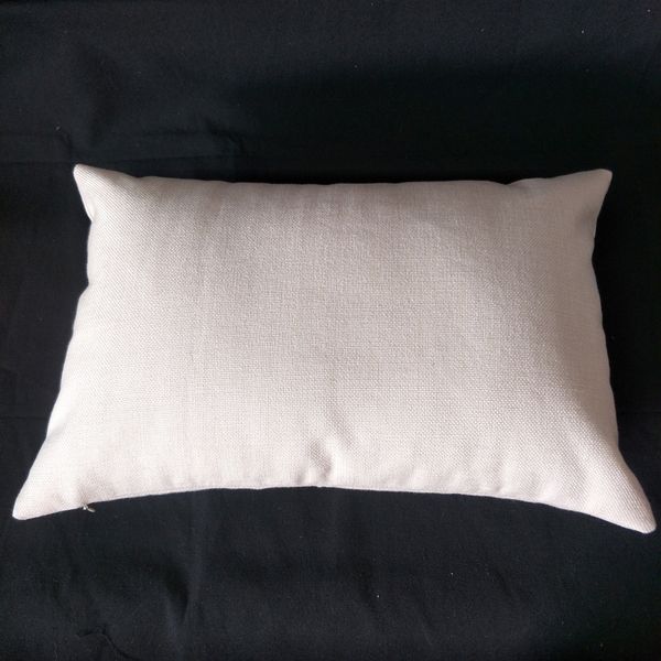 12x18in 100% poly ivory faux linen lumber pillow cover for sublimation print thick burlap heat transfer print
12x18in 100% poly ivory faux linen lumber pillow cover for sublimation print thick burlap heat transfer print