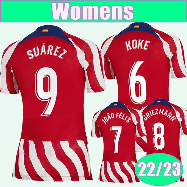 22 23 joao felix women soccer jerseys koke saul suarez lemar m.llorente home football shirts correa kondogbia lady uniforms, Black;yellow
22 23 joao felix women soccer jerseys koke saul suarez lemar m.llorente home football shirts correa kondogbia lady uniforms, Black;yellow