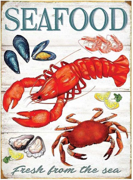 metal seafood fresh sea crab lobster lemon pub bar retro poster home kitchen restaurant wall decor signs 12x8inch
metal seafood fresh sea crab lobster lemon pub bar retro poster home kitchen restaurant wall decor signs 12x8inch