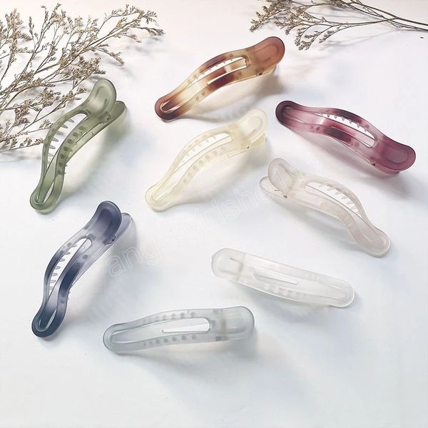 acrylic hair clips solid color hair claws hairpins barrette crab elegant ponytail clip for women girls chic hair accessories, Slivery;white
acrylic hair clips solid color hair claws hairpins barrette crab elegant ponytail clip for women girls chic hair accessories, Slivery;white