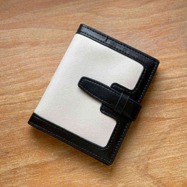 wallet leather short large capacity multi slot card bag niche design folding zero wallet 220625, Red;black
wallet leather short large capacity multi slot card bag niche design folding zero wallet 220625, Red;black