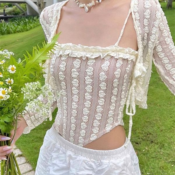 lace 2 piece t-shirts crop long sleeve tees ruffles trim y2k aesthetics 90s graphic tee women shirt tshirt outfits 220511, White
lace 2 piece t-shirts crop long sleeve tees ruffles trim y2k aesthetics 90s graphic tee women shirt tshirt outfits 220511, White