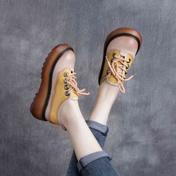 sandals spring handsome british style leather lace up color matching women's shoes thick soled single igv9, Black
sandals spring handsome british style leather lace up color matching women's shoes thick soled single igv9, Black