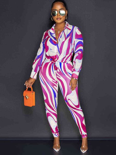 stunning striped print two piece tracksuit for ladies laple neck long sleeve shirt and high waist bodycon sweatpant ord sets, White
stunning striped print two piece tracksuit for ladies laple neck long sleeve shirt and high waist bodycon sweatpant ord sets, White