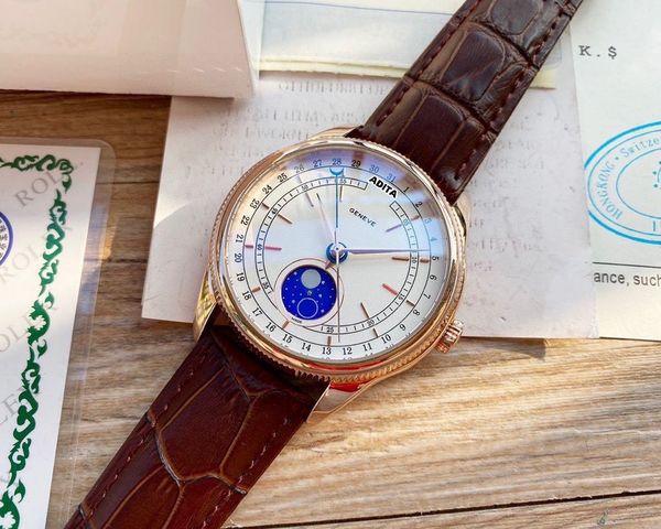 mens watch adita oysters classic women and men for watch precision durable cowhide stainless steel sliding clasp ladies quartz diving psrb, Slivery;golden
mens watch adita oysters classic women and men for watch precision durable cowhide stainless steel sliding clasp ladies quartz diving psrb, Slivery;golden