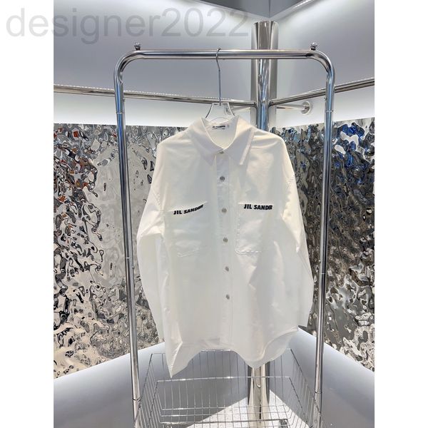 women's blouses & shirts designer 22 niche series jil letter printed loose silhouette design simple and versatile shirt for lovers wc0u, White
women's blouses & shirts designer 22 niche series jil letter printed loose silhouette design simple and versatile shirt for lovers wc0u, White