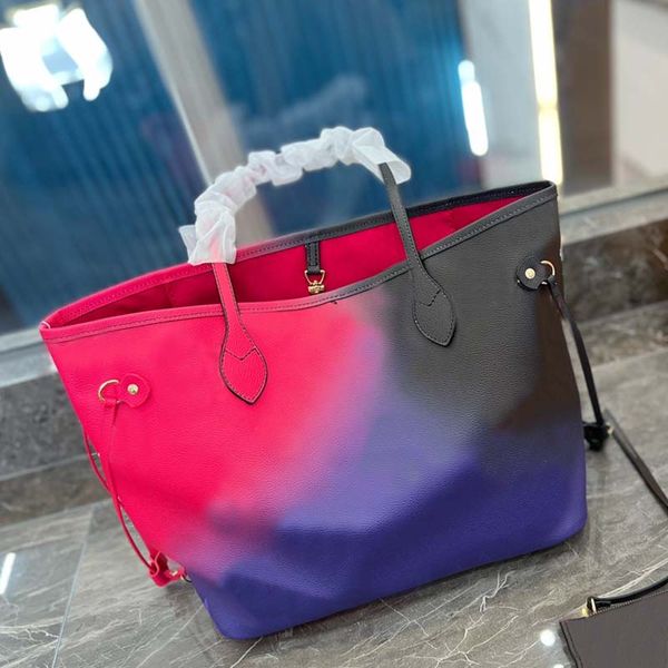 shoulder bag handbag messenger bags gradient rainbow color women totes fashion metallic handbags sari printed lining classic crossbody clutc
shoulder bag handbag messenger bags gradient rainbow color women totes fashion metallic handbags sari printed lining classic crossbody clutc
