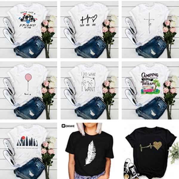 summer new 90 s leopard heartbeat short sleeve print clothing womes t-shirt harajuku graphic clothing womens rop ship, White
summer new 90 s leopard heartbeat short sleeve print clothing womes t-shirt harajuku graphic clothing womens rop ship, White