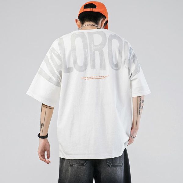 men's t-shirts t shirt for men hip hop 2022 dark streetwear tshirt letter print harajuku summer short sleeve t-shirt cotton tees overs, White;black
men's t-shirts t shirt for men hip hop 2022 dark streetwear tshirt letter print harajuku summer short sleeve t-shirt cotton tees overs, White;black