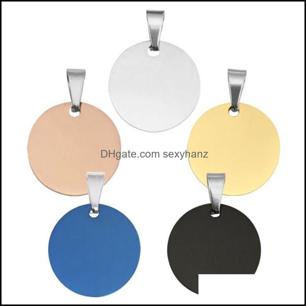 charms jewelry findings components 30mm stainless steel round shape gold sier plated pendant blank dog tags fashion dhxvc, Bronze;silver
charms jewelry findings components 30mm stainless steel round shape gold sier plated pendant blank dog tags fashion dhxvc, Bronze;silver
