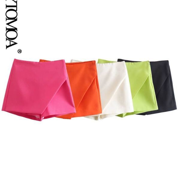 kpytomoa women fashion asymmetrical shorts skirts vintage high waist side zipper female skort mujer 220629, White;black
kpytomoa women fashion asymmetrical shorts skirts vintage high waist side zipper female skort mujer 220629, White;black