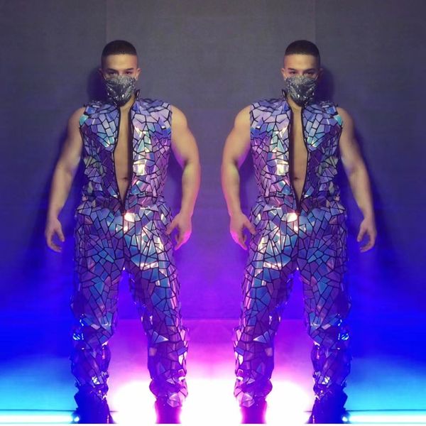 hip hop dance costume bar nightclub stage wear male women dancer groups singer performance glitter laser sequins sleeveless jumpsuit festiva, Black;red
hip hop dance costume bar nightclub stage wear male women dancer groups singer performance glitter laser sequins sleeveless jumpsuit festiva, Black;red