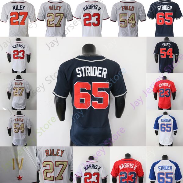 michael harris ii jersey austin riley max fried spencer strider pullover navy white gold red player cool base men women youth all stitched, Blue;black
michael harris ii jersey austin riley max fried spencer strider pullover navy white gold red player cool base men women youth all stitched, Blue;black